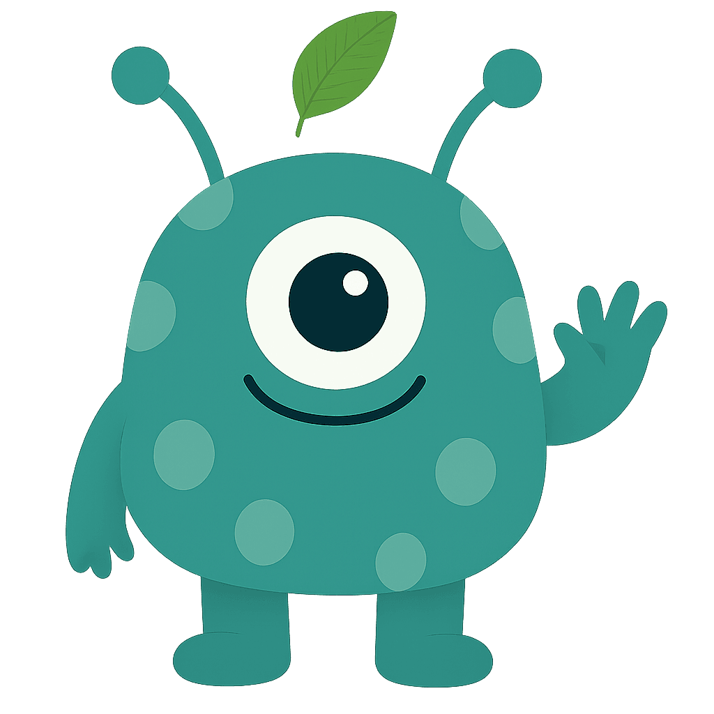 Monster Health mascot